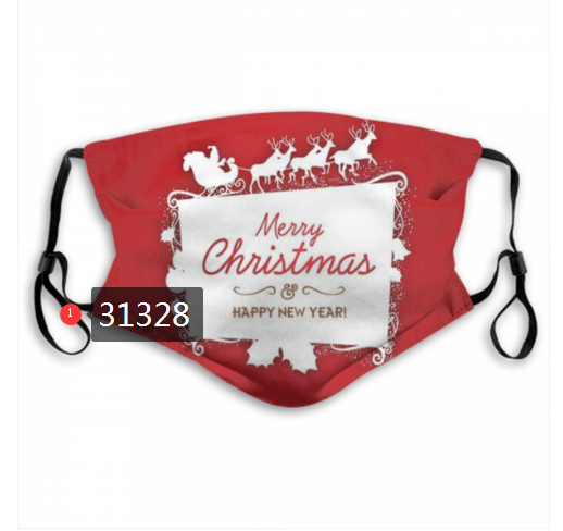 2020 Merry Christmas Dust mask with filter 95